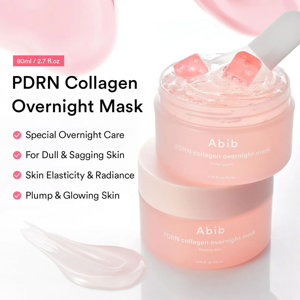 PDRN Collagen Overnight Mask Firming Jelly (80ml) - Image 2