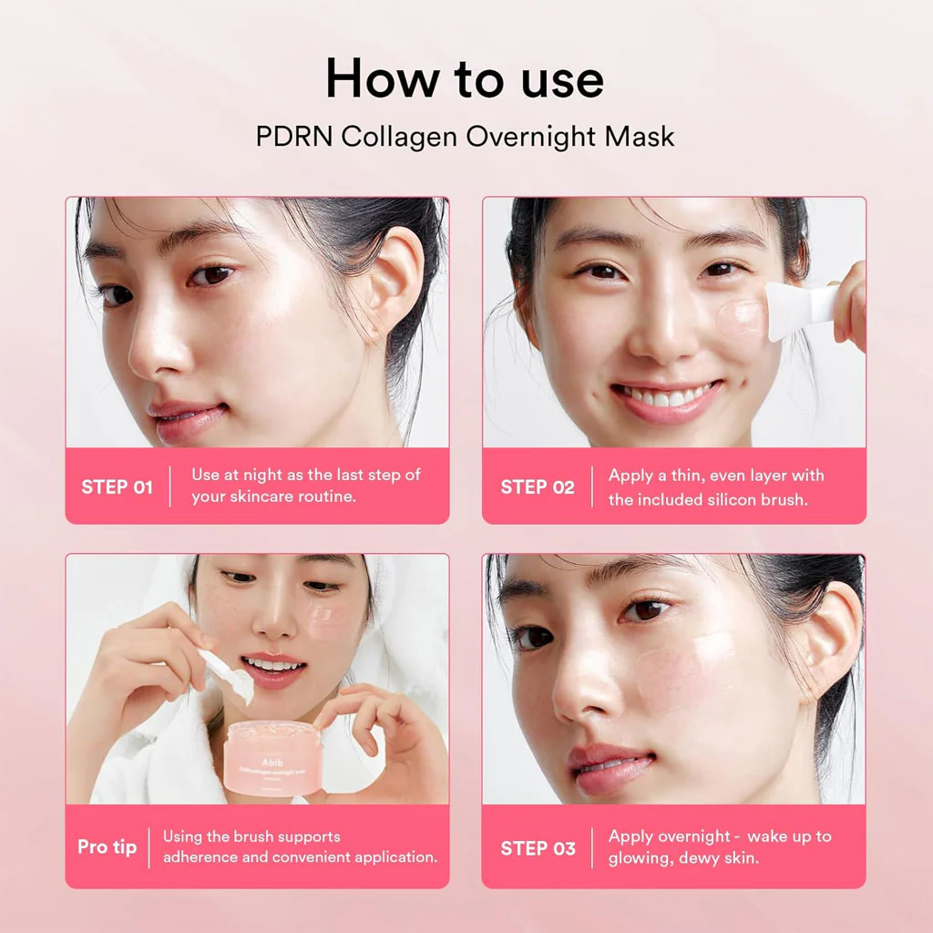 PDRN Collagen Overnight Mask Firming Jelly (80ml) - Image 3