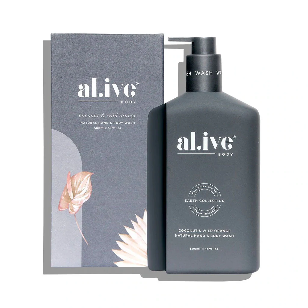 Coconut & Wild Orange - Hand & Body Wash - Image 2