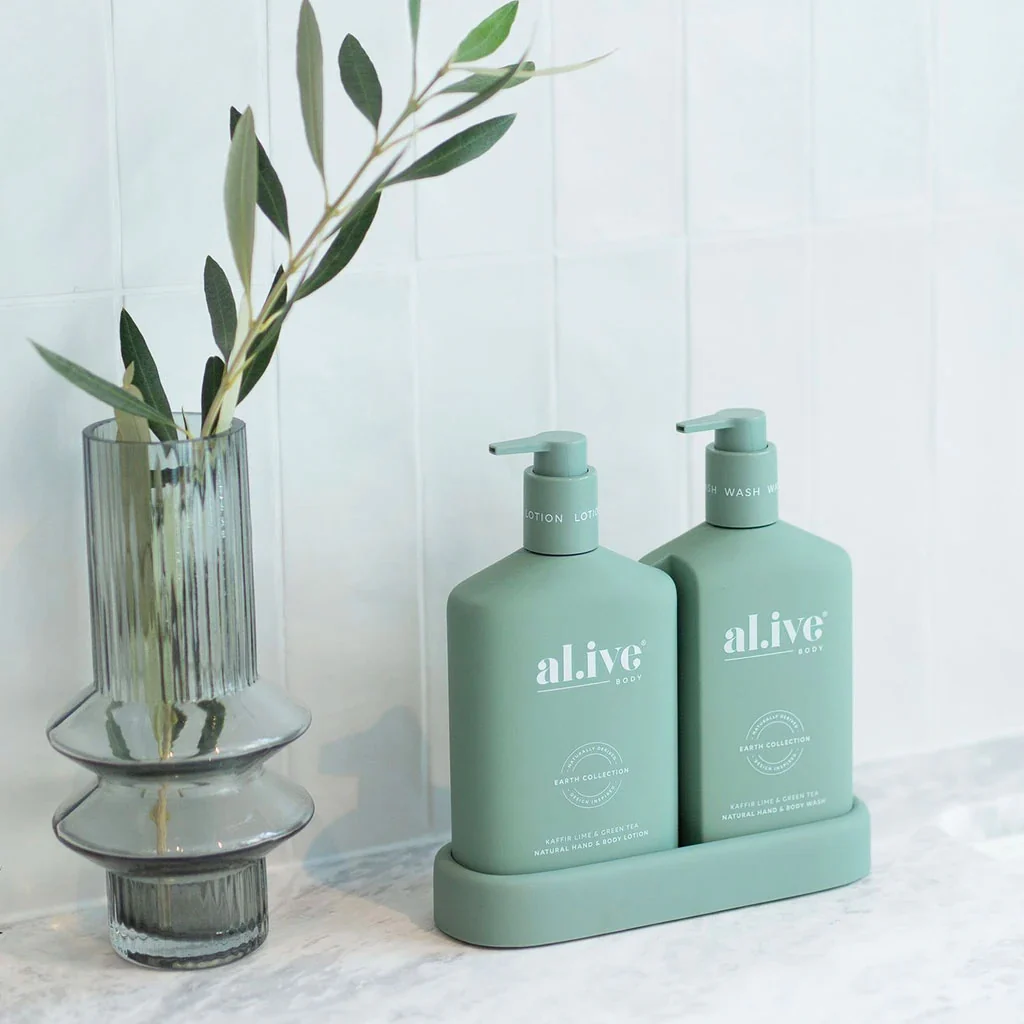 Kaffir Lime & Green Tea - Hand & Body Wash/Lotion Duo - Image 3