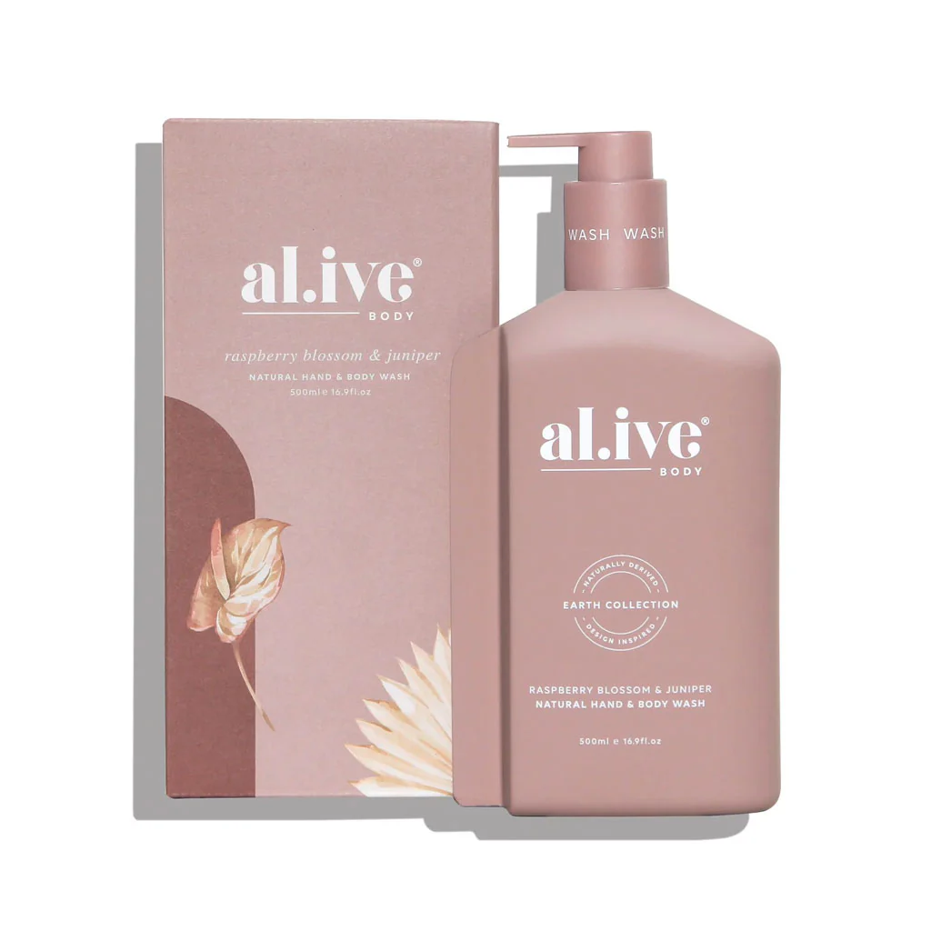 Raspberry Blossom & Juniper - Hand & Body Wash - Image 2