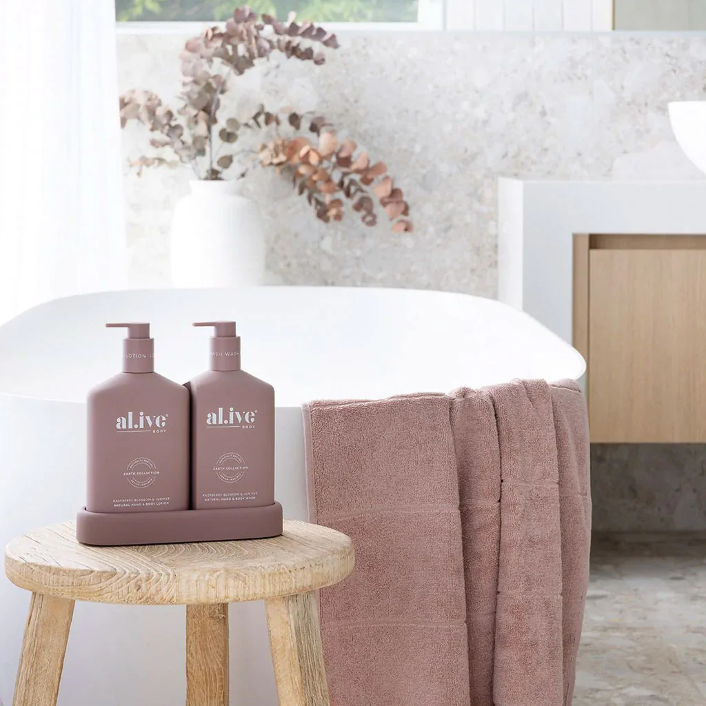 Raspberry Blossom & Juniper - Hand & Body Wash/Lotion Duo - Image 2