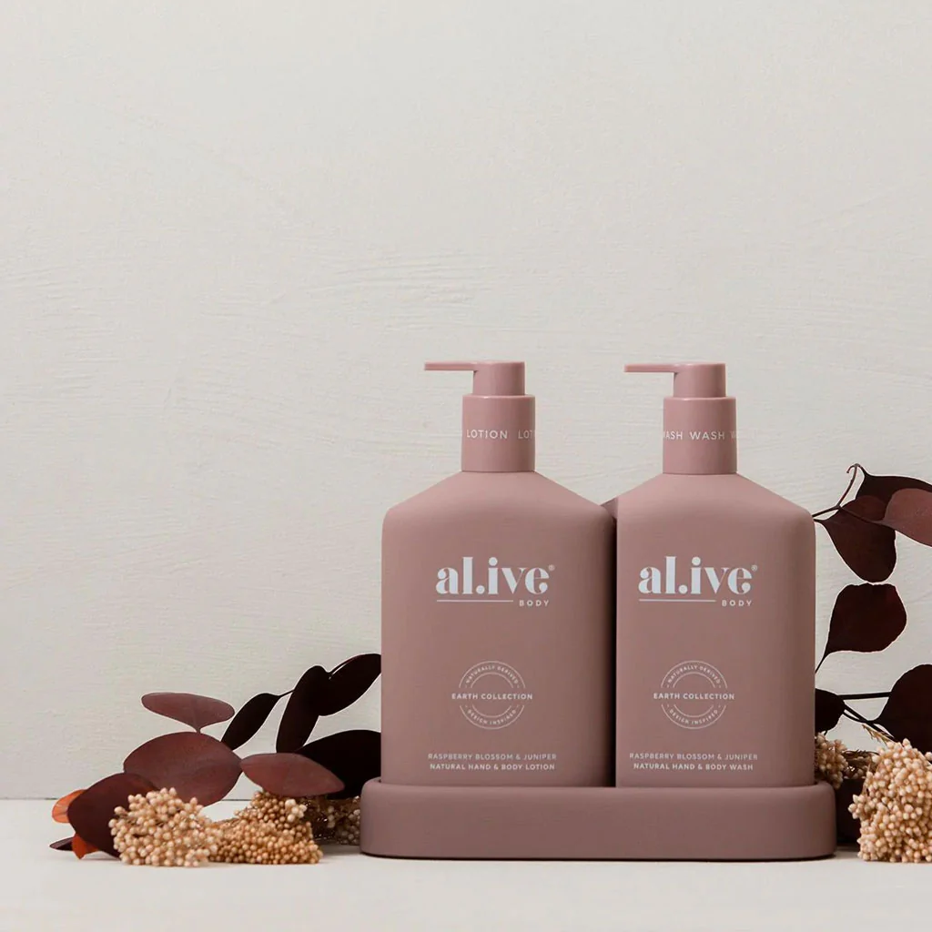Raspberry Blossom & Juniper - Hand & Body Wash/Lotion Duo - Image 3