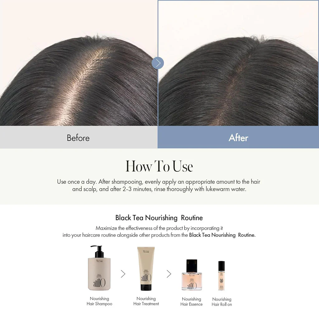 Black Tea Nourishing Scalp Treatment (150ml) - Image 5