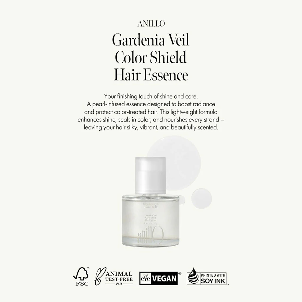 Gardenia Veil Color Shield Hair Essence (50ml) - Image 2