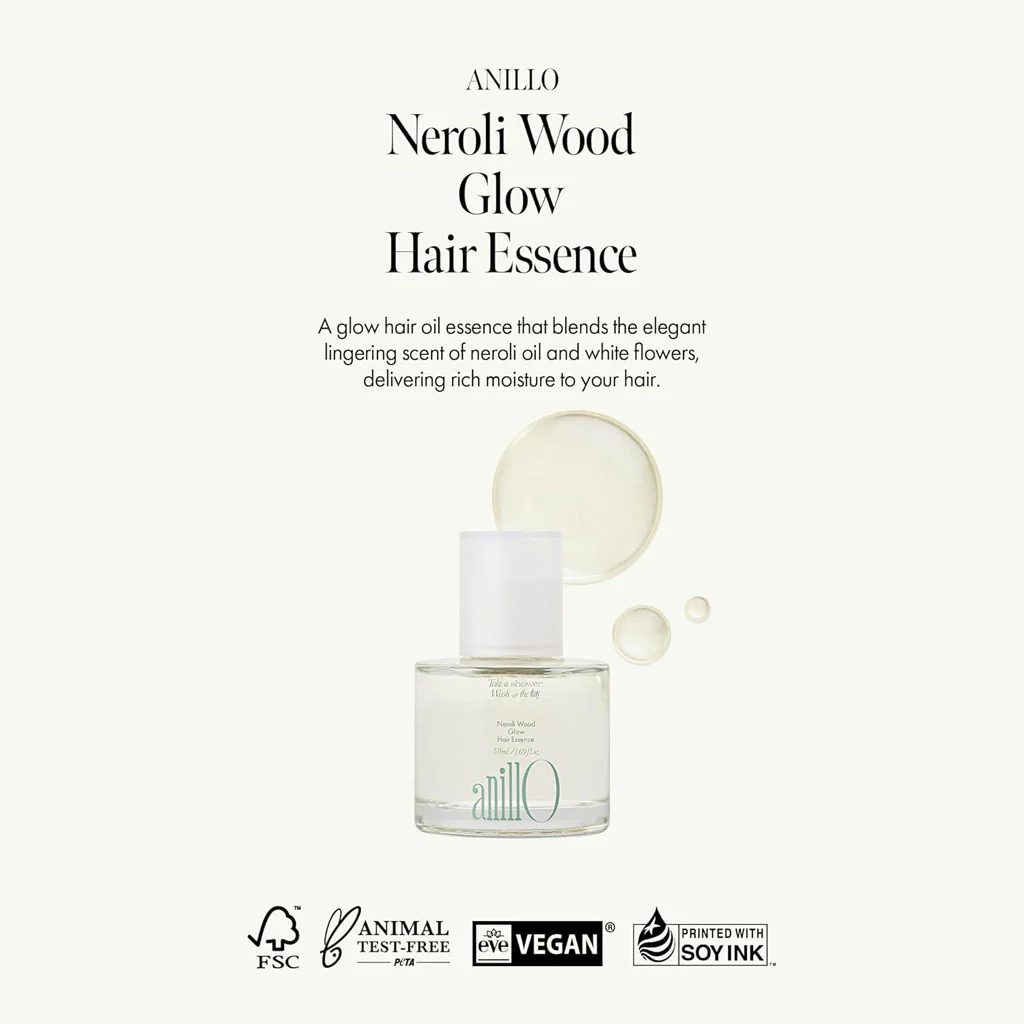 Neroli Wood Glow Hair Essence (50ml) - Image 2