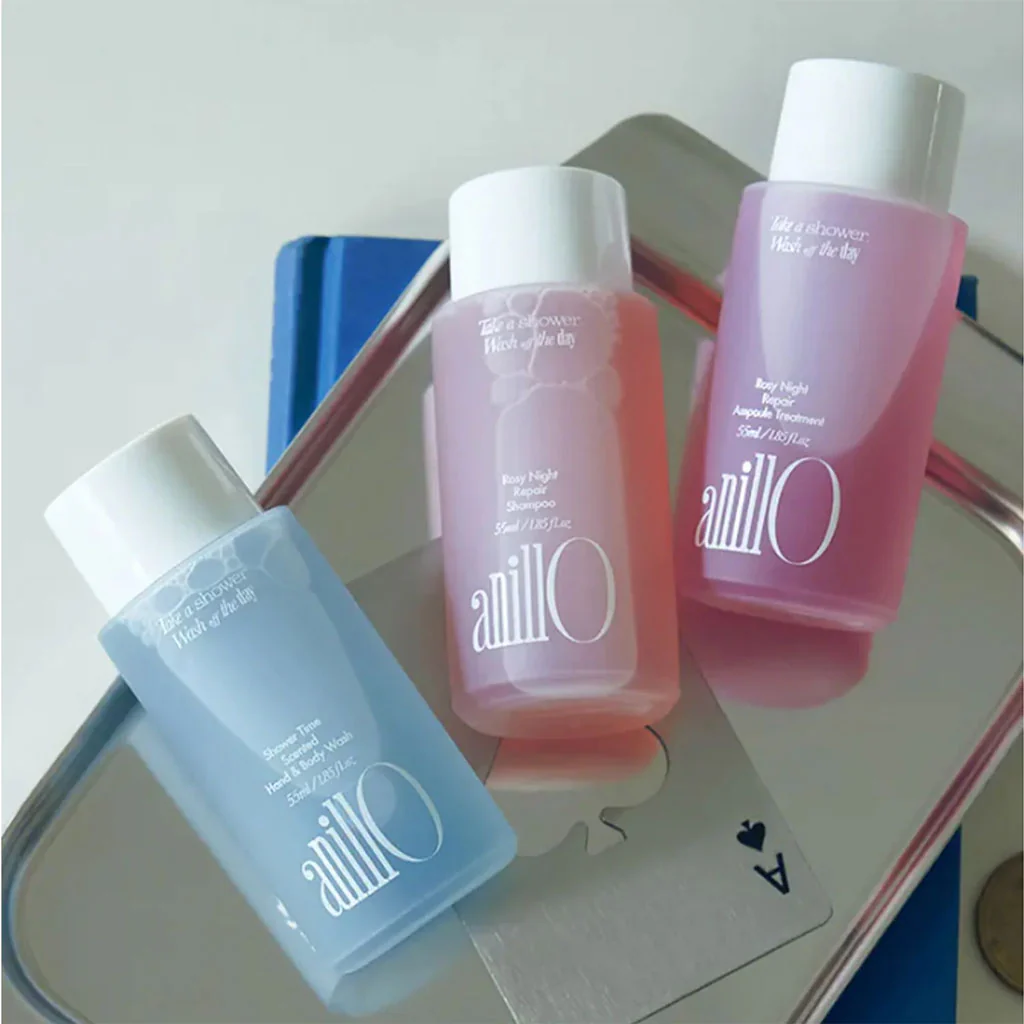 Rosy Night & Shower Time Travel Shower Kit - Image 2