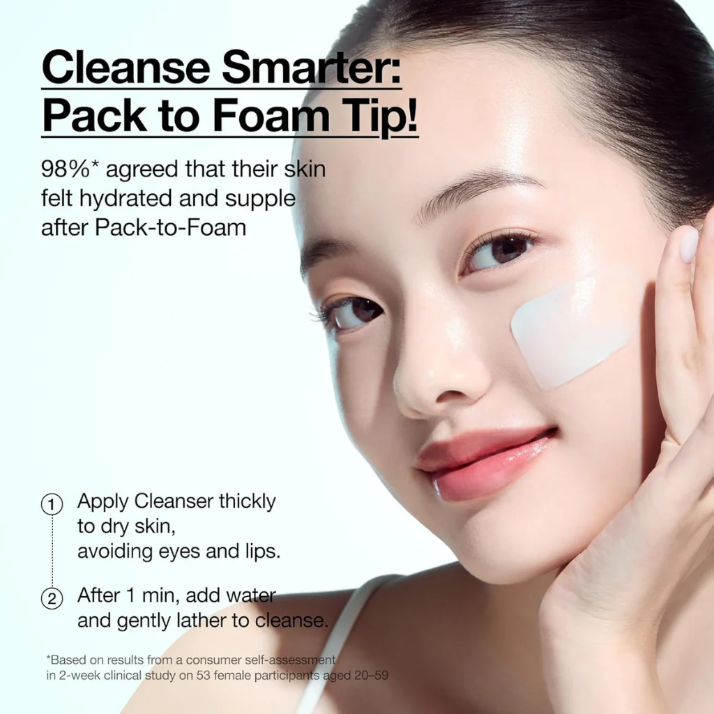 PDRN Hyaluronic Acid Moisturizing Cleansing Foam (150ml) - Image 3