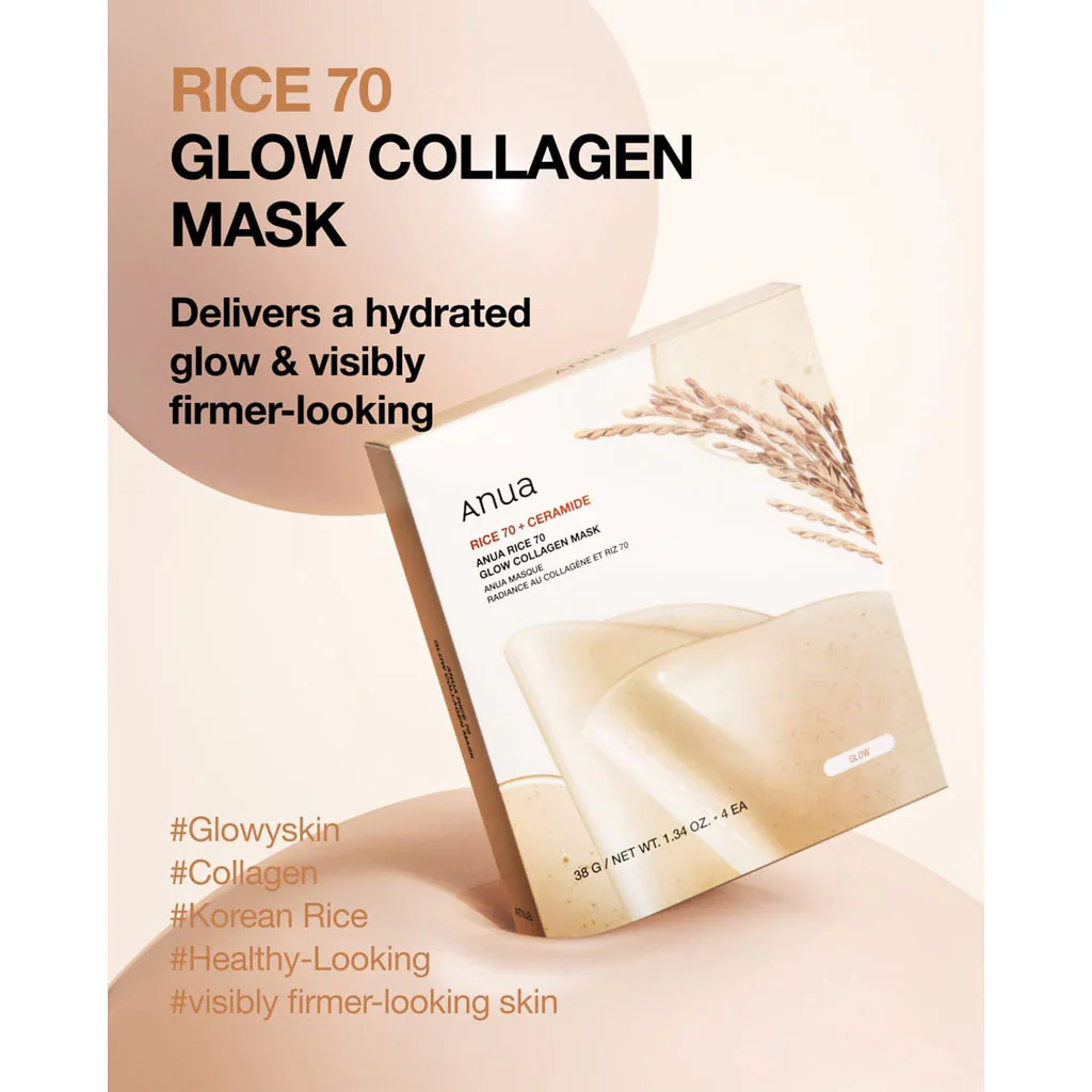 Rice 70 Glow Collagen Mask - Image 2