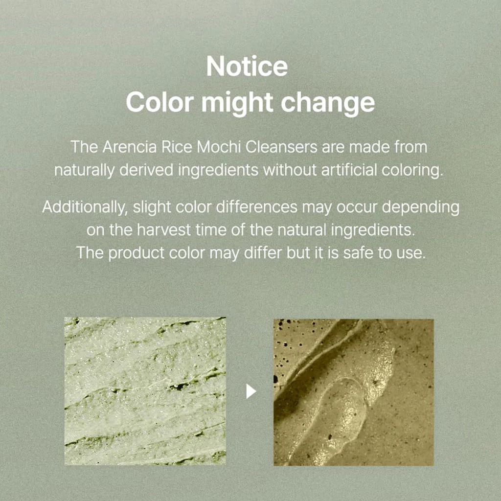 Fresh Green Rice Mochi Cleanser (120g) - Image 3