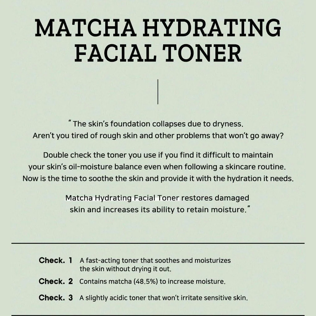 Matcha Hydrating Facial Toner - Image 3