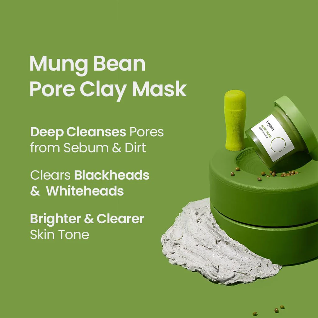 Mung Bean Pore Clay Mask - Image 3