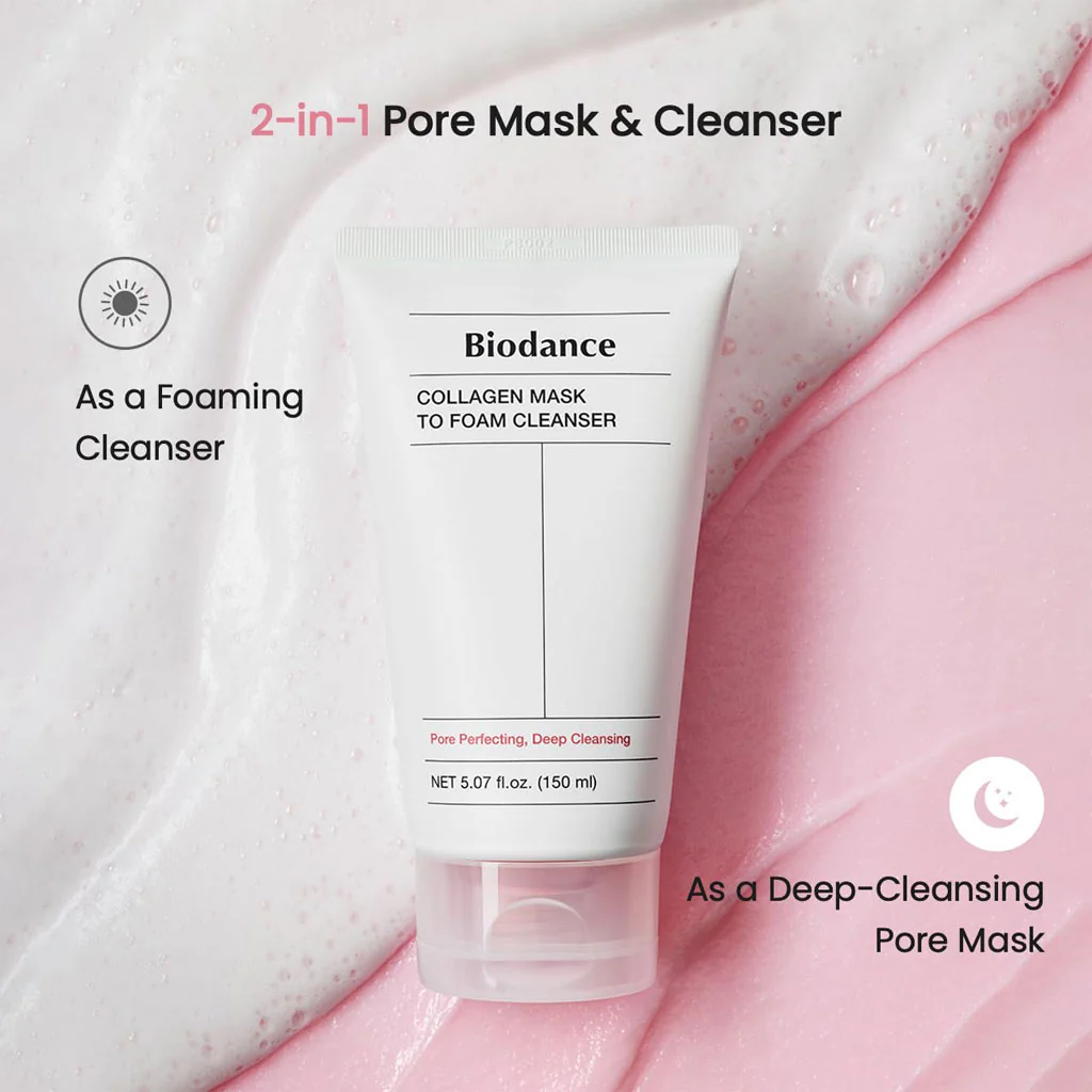 Collagen Mask To Foam Cleanser (150ml) - Image 2