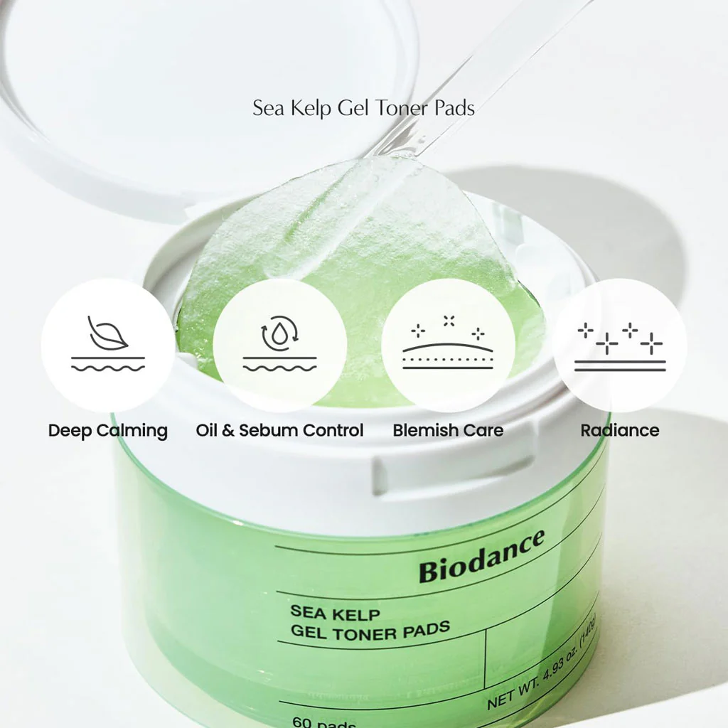 Sea Kelp Gel Toner Pad (60pc) - Image 2