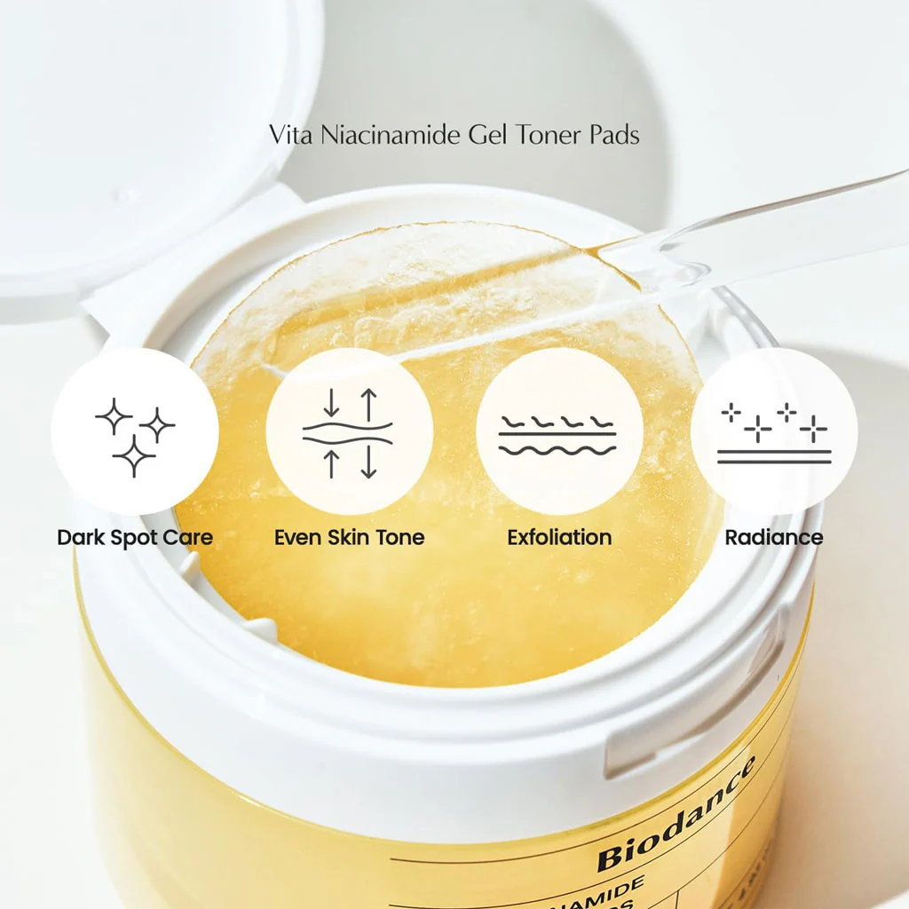 Vita Niacinamide Gel Toner Pad (60pc) - Image 2