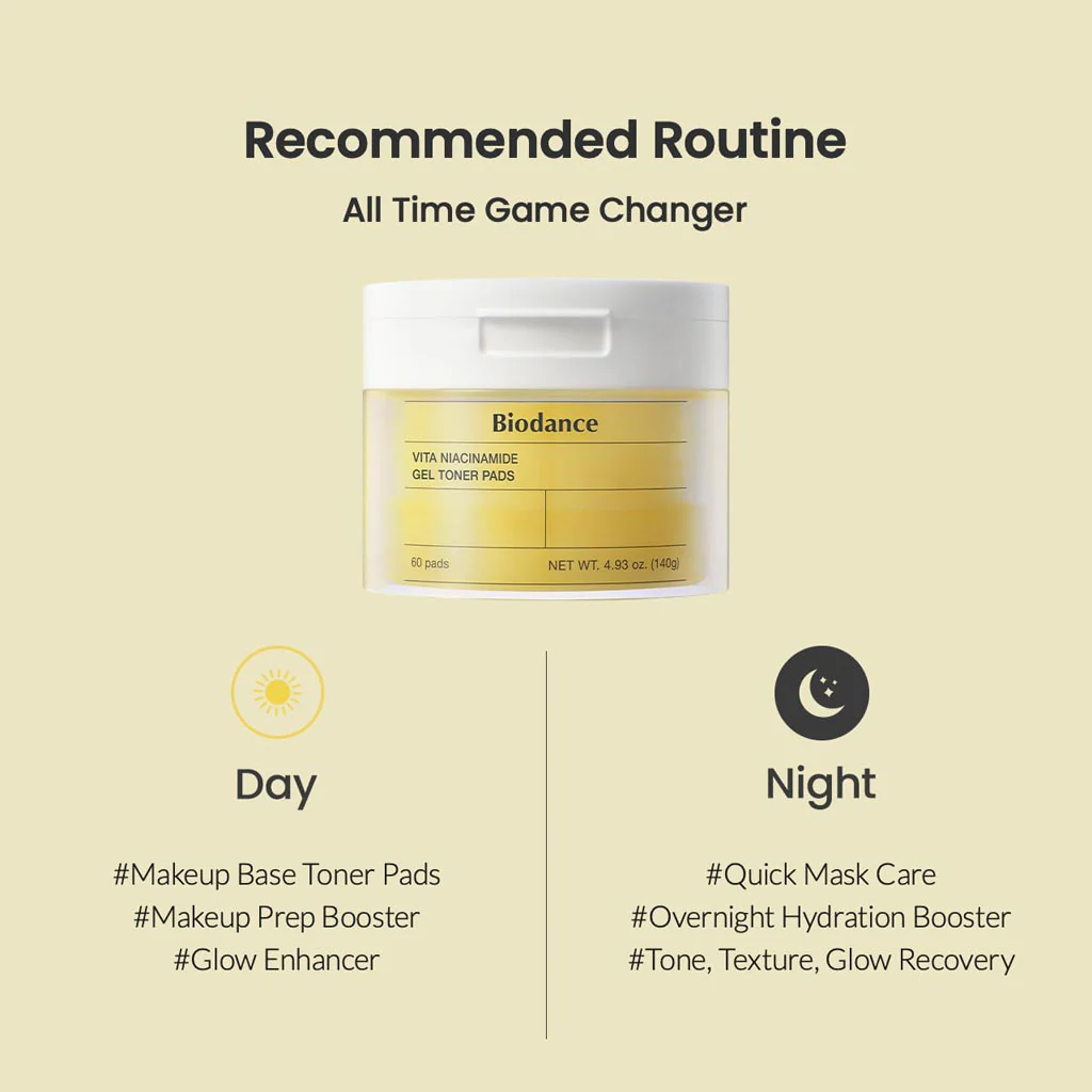 Vita Niacinamide Gel Toner Pad (60pc) - Image 5