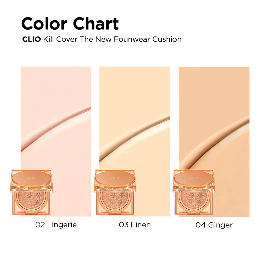 Kill Cover The New Founwear Cushion Set (+Refill) (Koshort in Seoul Limited) (2 Colours) - Image 2