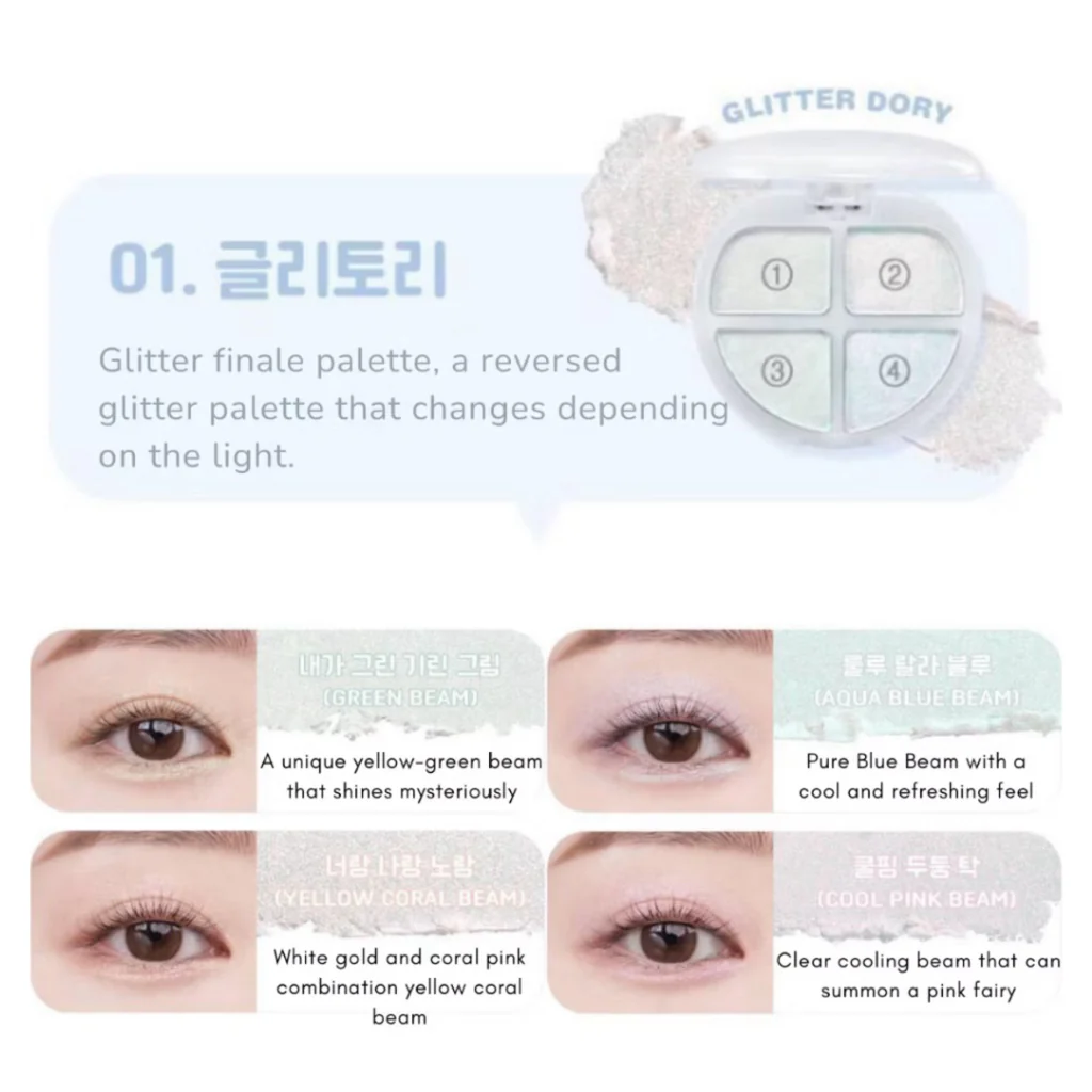 Tintin Dory Eyeshadow Palette - Image 3