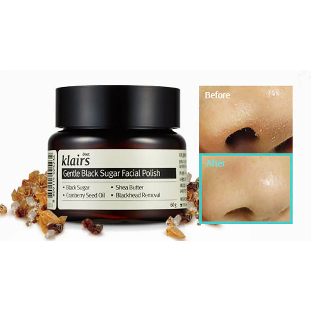 Gentle Black Sugar Facial Polish (110g) - Image 4