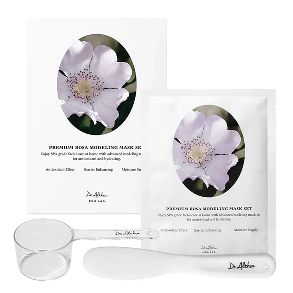 Premium Rosa Modeling Mask Set (5 EA)