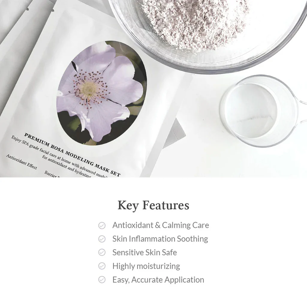 Premium Rosa Modeling Mask Set (5 EA) - Image 2