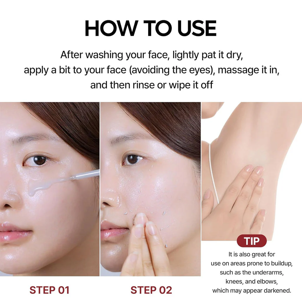 Peel Shot Exfoliating White Rice Ampoule (80ml) - Image 3