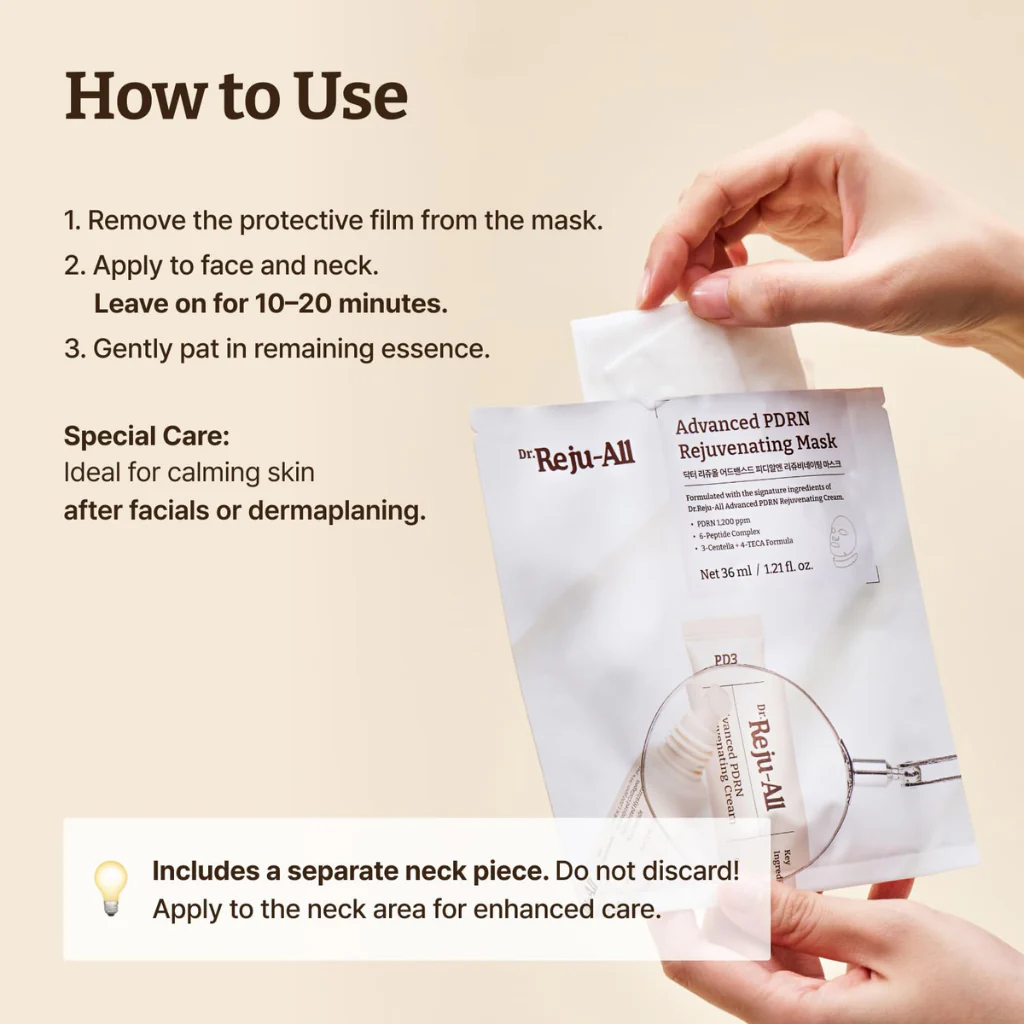 Advanced PDRN Rejuvenating Mask (1pc) - Image 4