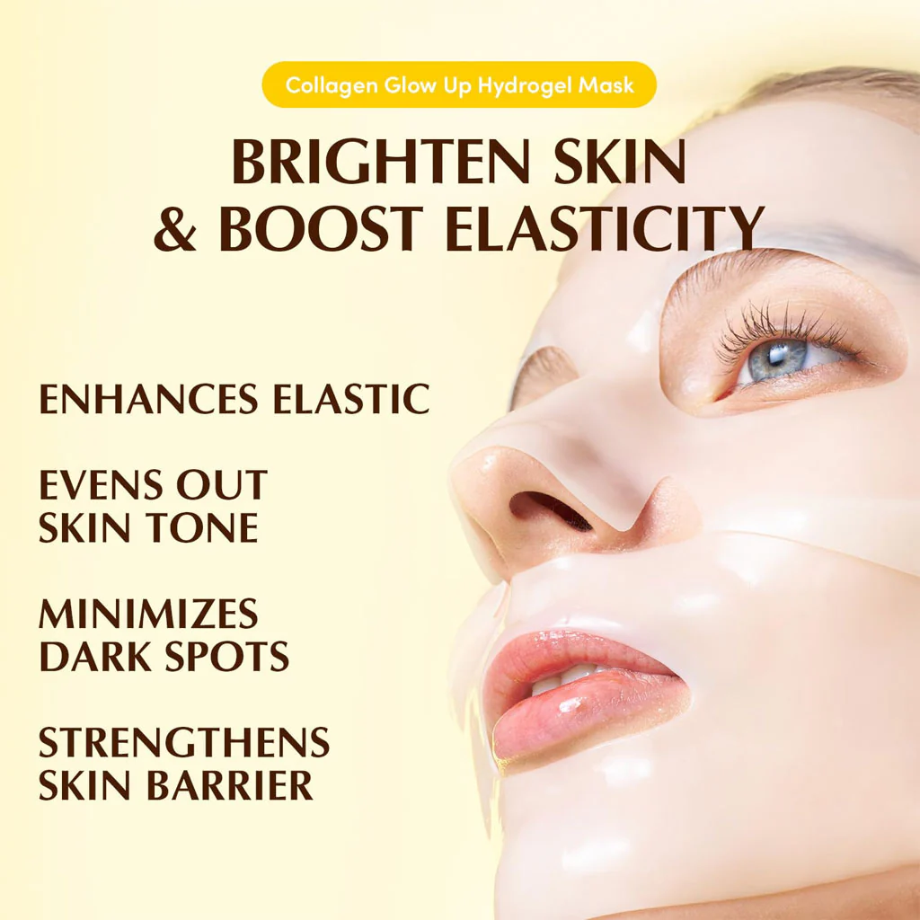 Collagen Glow Up Hydrogel Mask - Image 3
