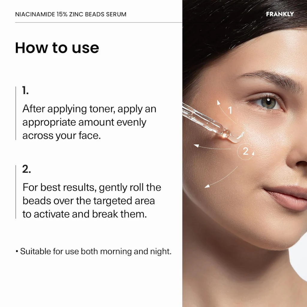 Niacinamide 15% Zinc Beads Serum (30ml) - Image 3