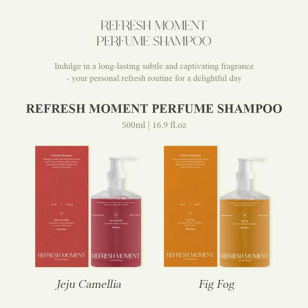 Refresh Moment Perfume Shampoo (500ml) - Image 2