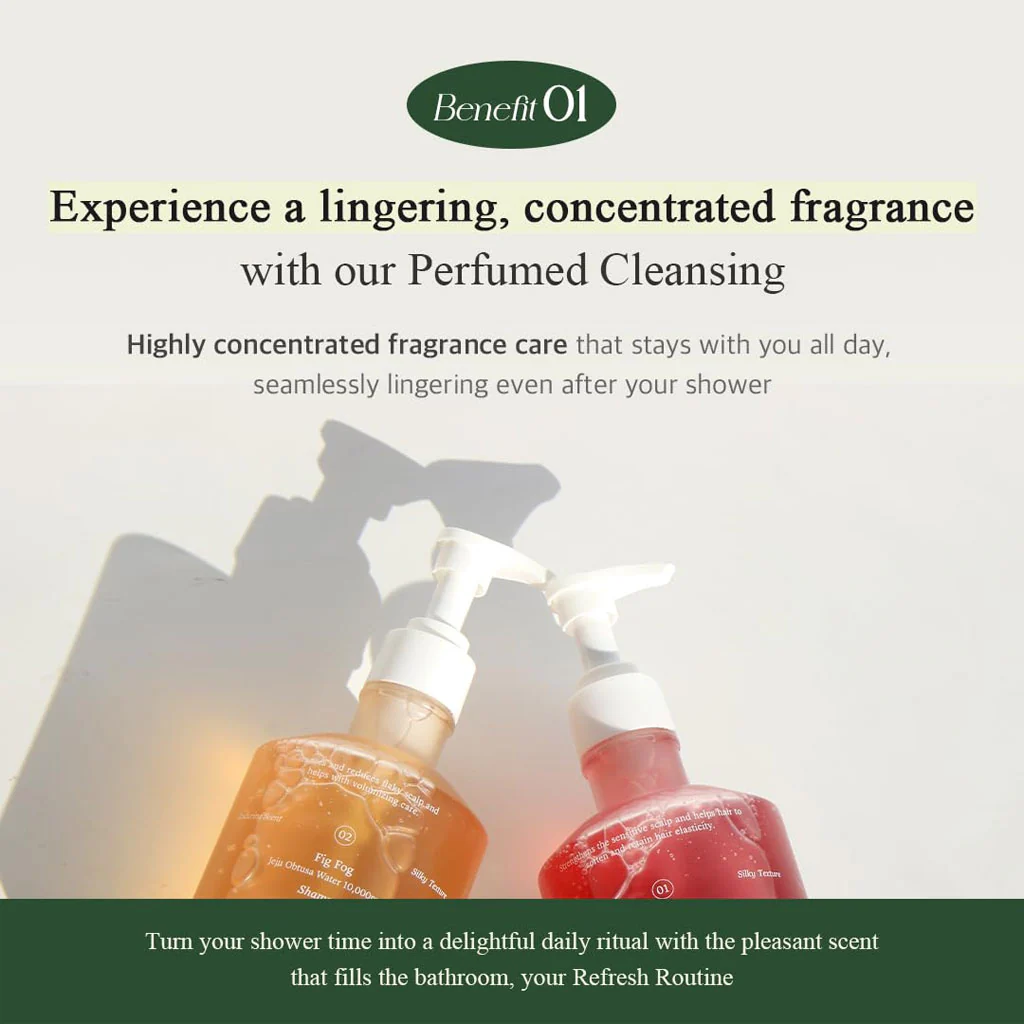Refresh Moment Perfume Shampoo (500ml) - Image 3
