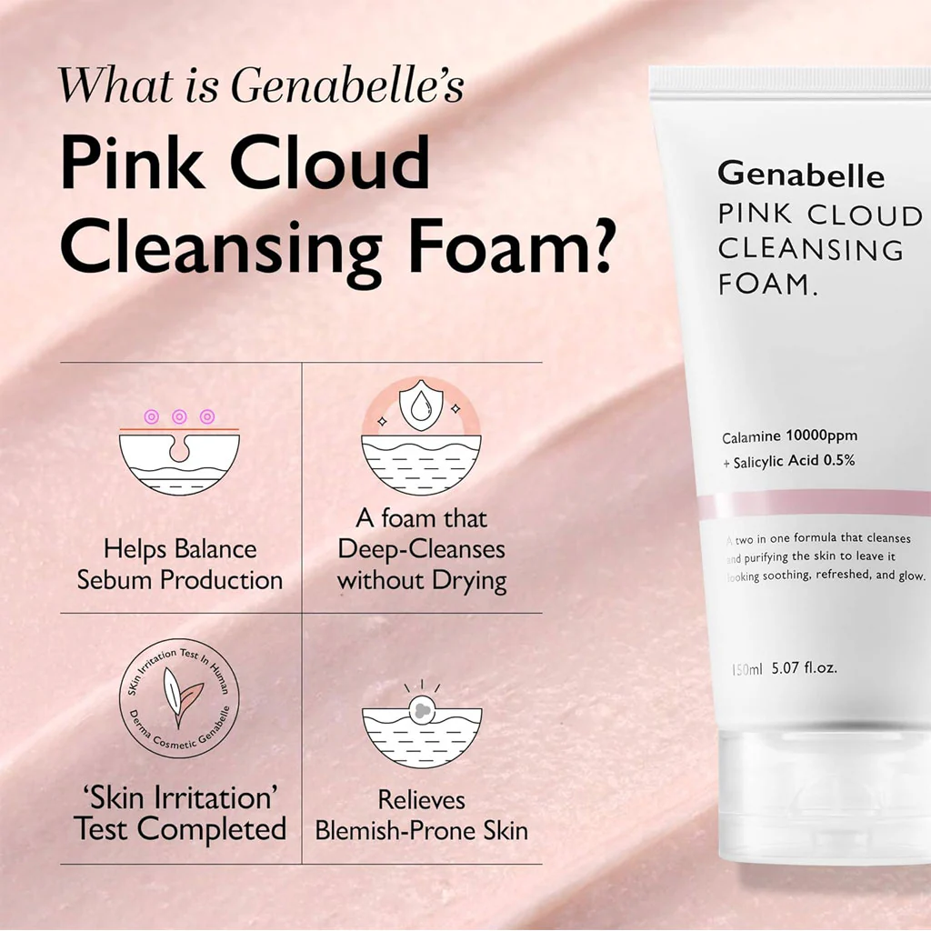 Pink Cloud Cleansing Foam (150ml) - Image 2
