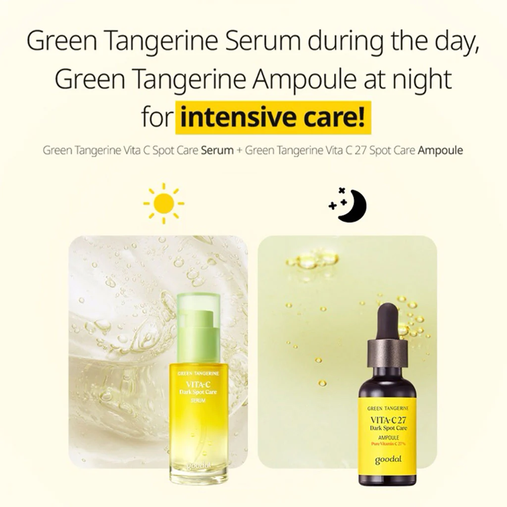 Green Tangerine Vita C 27 Dark Spot Care Ampoule - Image 3