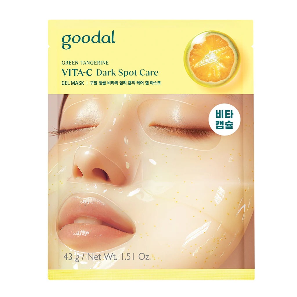 Green Tangerine Vita C Dark Spot Care Gel Mask (1pc)