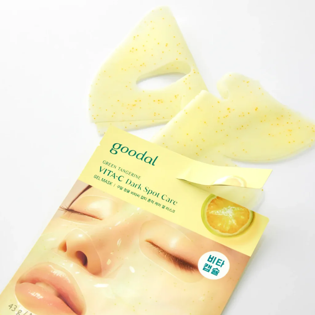 Green Tangerine Vita C Dark Spot Care Gel Mask (1pc) - Image 2