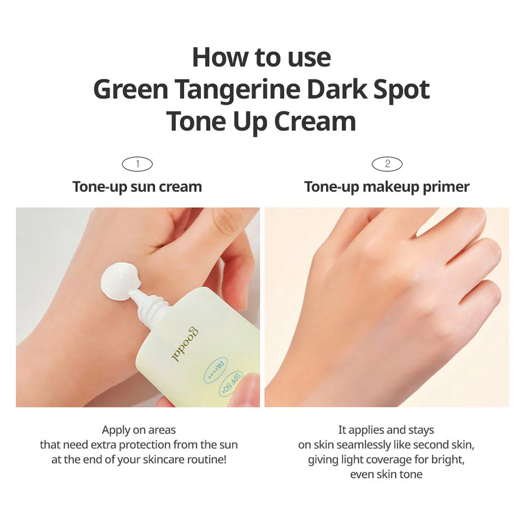Green Tangerine Vita-C Dark Spot Care Tone Up Cream - Image 5