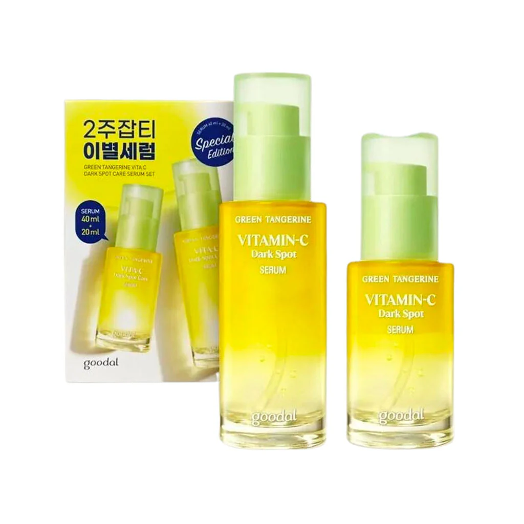 Green Tangerine Vitamin-C Dark Spot Serum Set