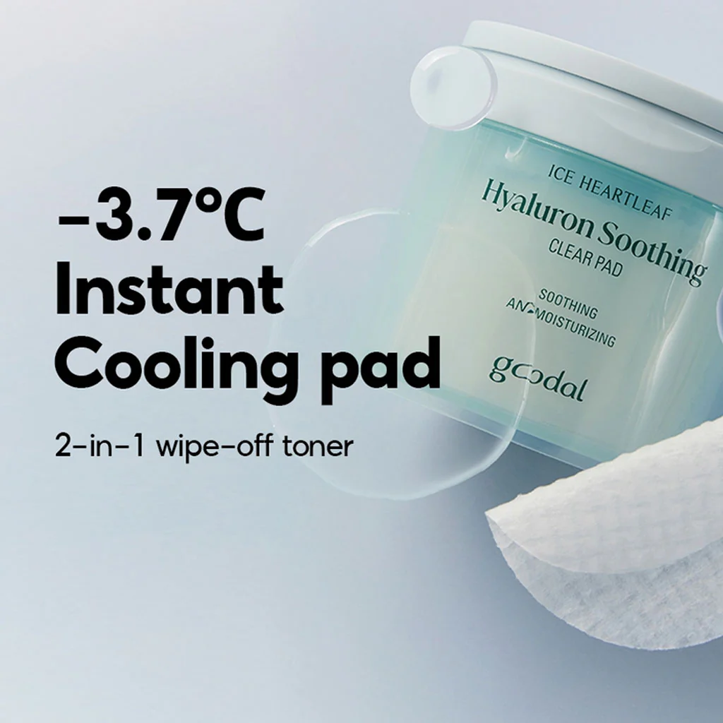 Houttuynia Cordata Hyaluron Soothing Clear Pad (70pc) - Image 2