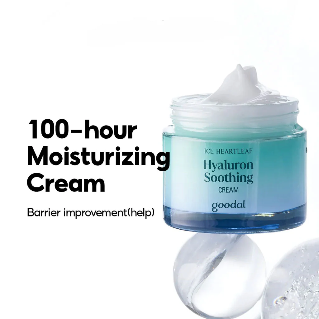 Houttuynia Cordata Hyaluron Soothing Cream (75ml) - Image 2