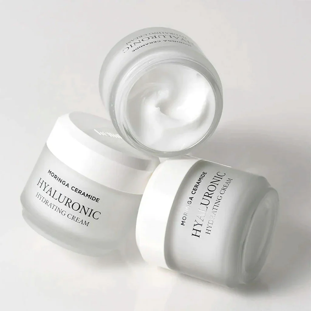 Moringa Ceramide Hyaluronic Hydrating Cream (50ml) - Image 2