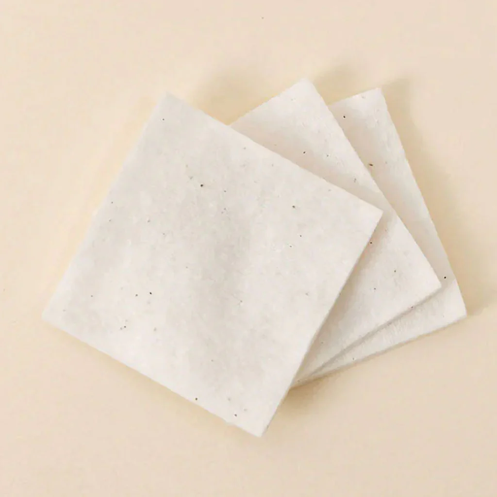 Bleach-free Biodegradable Stretchy 100% Cotton Pads - Image 2