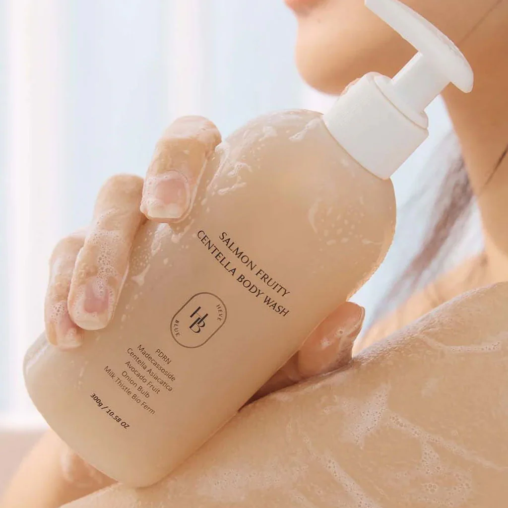 Salmon Fruity Centella Body Wash (300ml) - Image 2