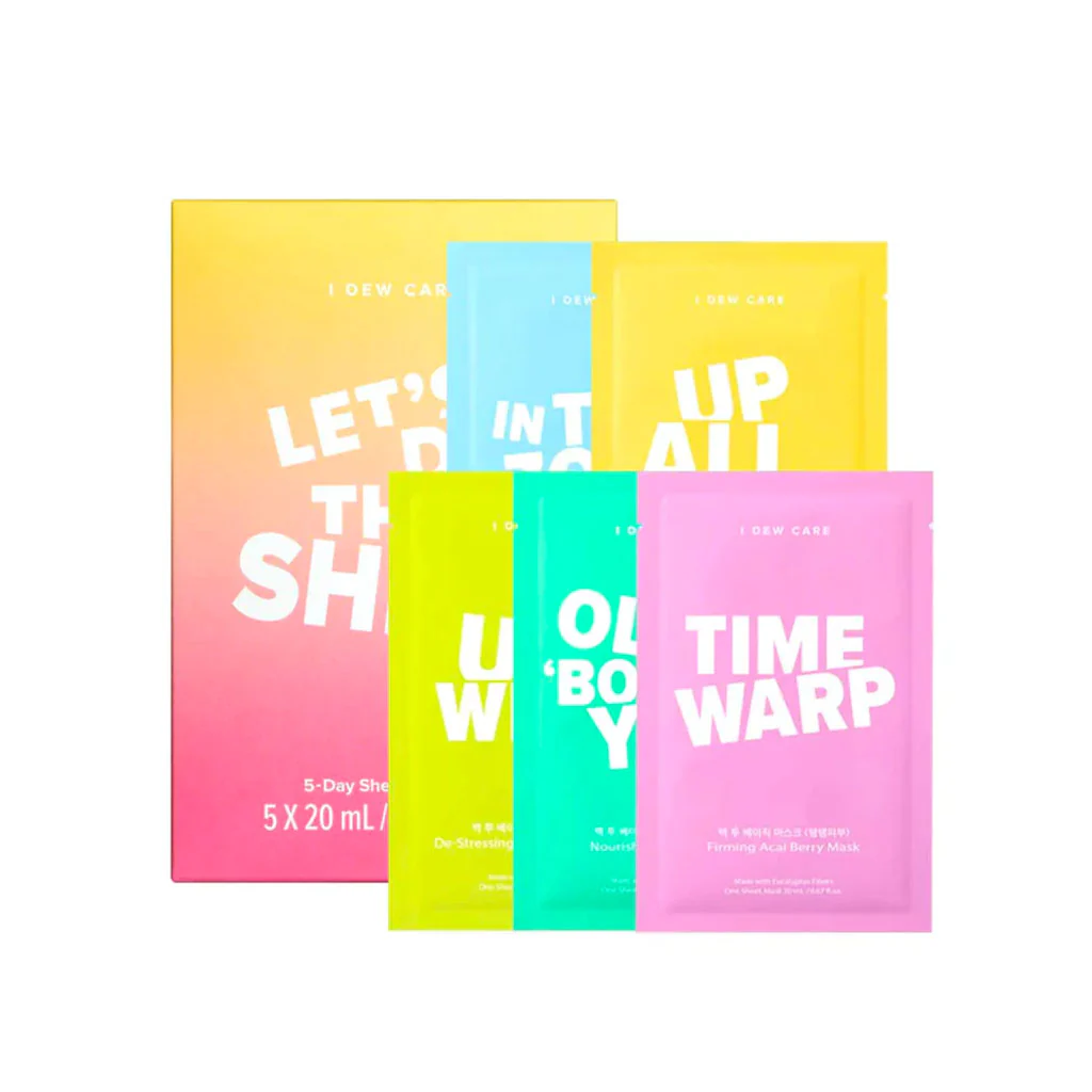 Let's Do This Sheet 5-Day Sheet Mask Set
