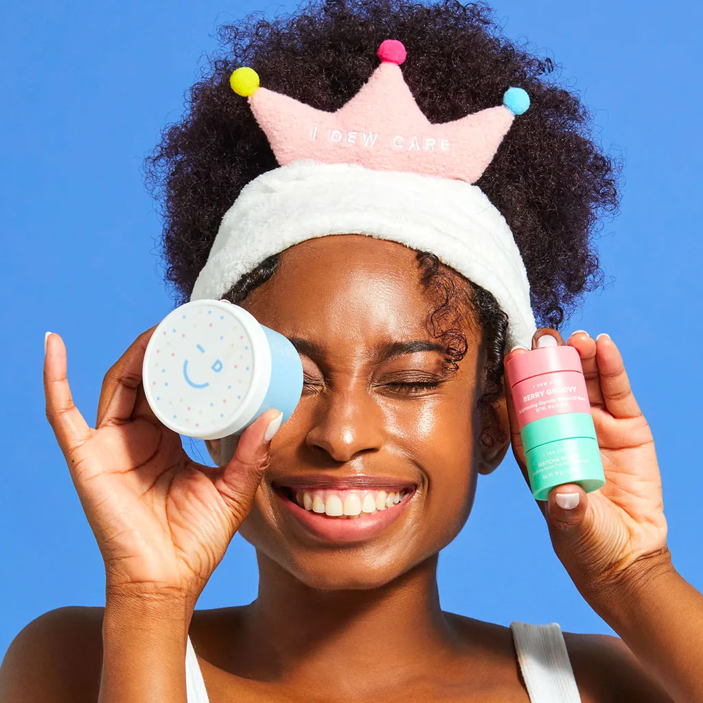Scoop Party Wash-Off Masks & Headband Set - Image 2
