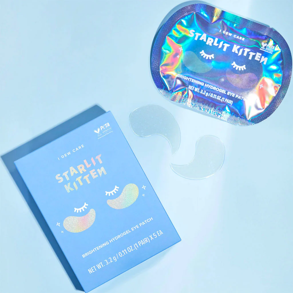 Starlit Kitten Brightening Hydrogel Eye Patch - Image 2