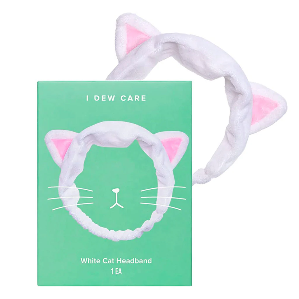 White Cat Headband
