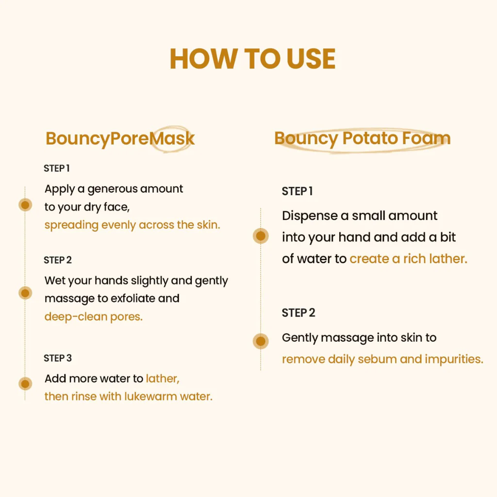 Grain Potato Pore Cleansing Pack Foam (150ml) - Image 3