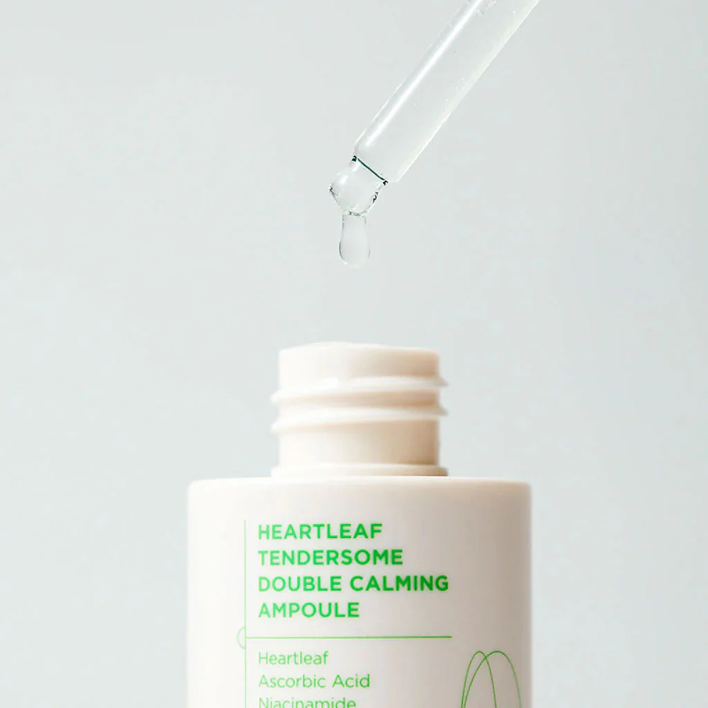 Heartleaf Tendersome Double Calming Ampoule (30ml) - Image 2