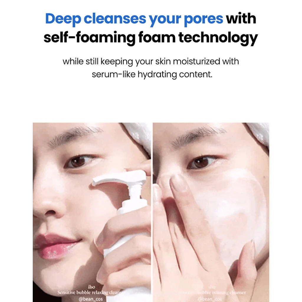 Sensitive Bubble Relaxing Cleanser (200g) - Image 2