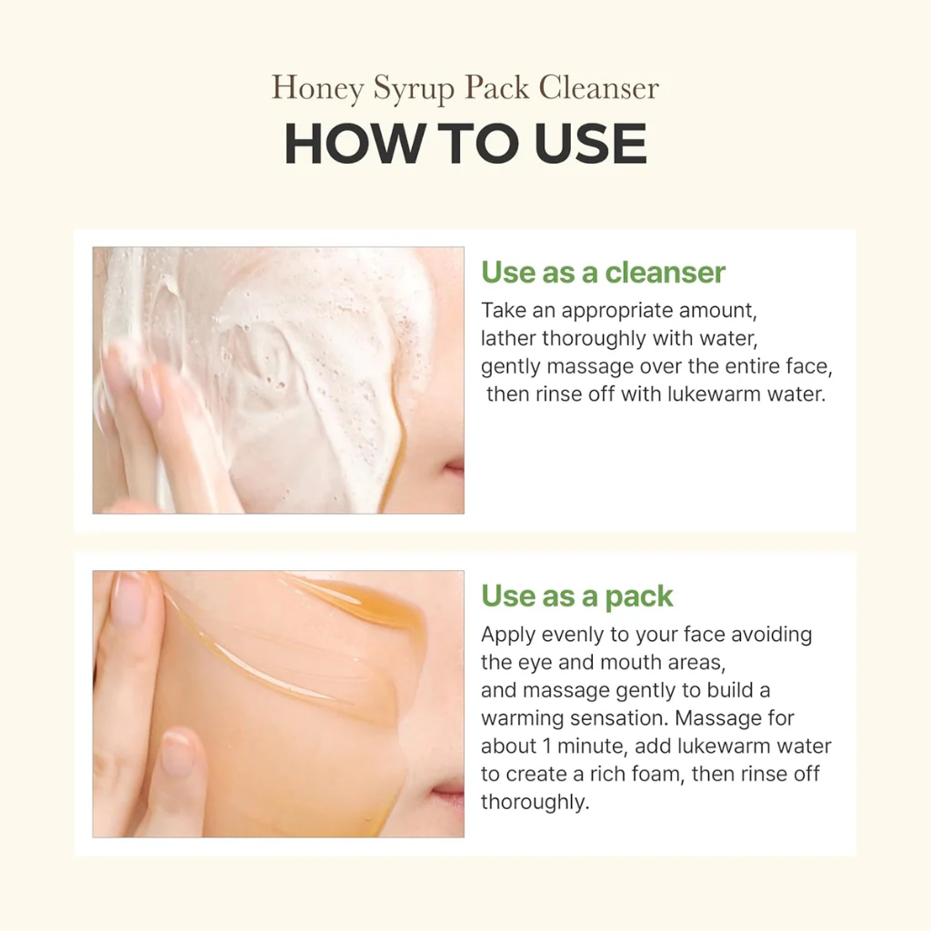 Honey Syrup Pack Cleanser - Image 3